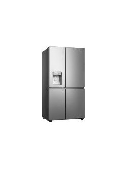 Hisense RS818N4IIE Ψυγείο Ντουλάπα 632lt No Frost Υ179xΠ91xΒ73cm Inox