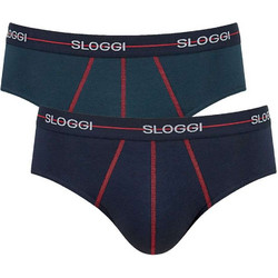 Sloggi Ανδρικά Σλιπ Βαμβακερά 2Pack 10050546
