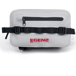 Gen2 Ανδρικό Τσαντάκι Μέσης Αδιάβροχο Γκρι GENUNIBAG18