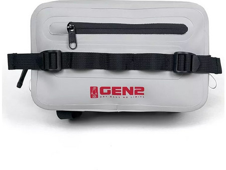 Gen2 Ανδρικό Τσαντάκι Μέσης Αδιάβροχο Γκρι GENUNIBAG18