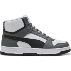 Puma Rebound Slam Mid Ανδρικά Sneakers Μποτάκια Γκρι 407168-03
