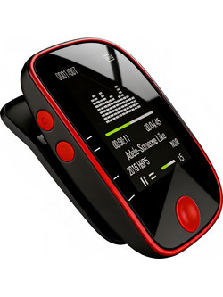 Osio SRM-8080R Mini MP3 Player 8GB με Οθόνη 1.8" & Ραδιόφωνο Μαύρο