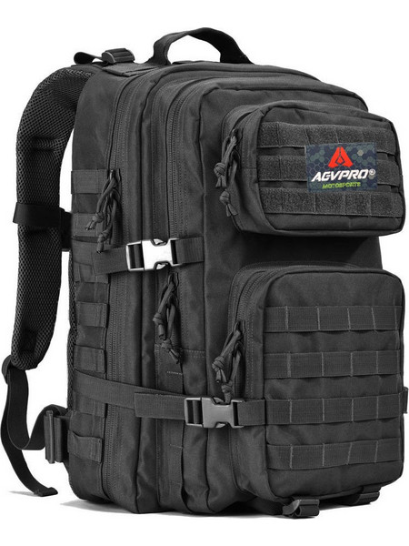 AGVPro Tactical Στρατιωτικό Σακίδιο 45lt Μαύρο GVR24252