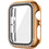 Sonique Luxury Diamond Πλαστική Θήκη Tempered Glass για Apple Watch 7 / 8 / 9 45mm Μπρονζέ