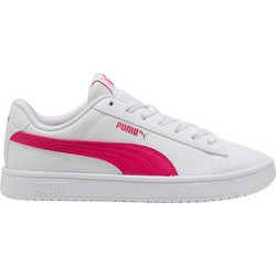 Puma Rickie Παιδικά Sneakers Λευκά Φούξια 394252-24