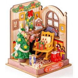 Robotime Rolife Christmas Fireplace DS041