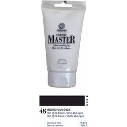 Ferrario Master 48 Van Dyck Brown Ακρυλικό Χρώμα Ζωγραφικής 120ml