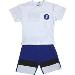 Joyce Παιδικό Σετ για Αγόρι Καλοκαιρινό Λευκό Royal Blue 248063