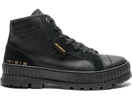 Devergo Nicos Ανδρικά Μποτάκια Μαύρα DE-HI8030PU