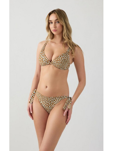 Minerva Lalla Bikini Slip Καφέ Βεραμάν 90-92764
