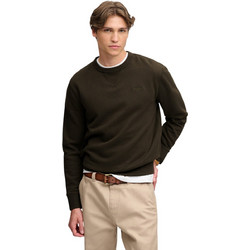 Superdry Essential Stacked Logo Crew SWEATER Ανδρικό Αθλητικό Φούτερ Καφέ M2014701A-3JZ