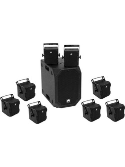 Omnitronic Set BOB-10A + 8x BOB-4 Bundle
