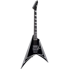 ESP Alexi Laiho Sawtooth Ηλεκτρική Κιθάρα V Style με Μαγνήτες H & Ταστιέρα Ebony Black White