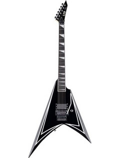 ESP Alexi Laiho Sawtooth Ηλεκτρική Κιθάρα V Style με Μαγνήτες H & Ταστιέρα Ebony Black White