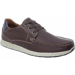 IMAC Ανδρικά Μοκασίνια Boat Shoes Δερμάτινα Καφέ 501851