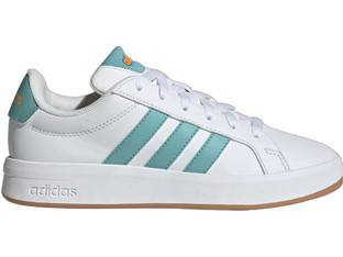 Adidas Grand Court 3.0 Παιδικά Sneakers Λευκά Βεραμάν KI7199