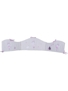 Nef-Nef Ballerine World Πάντα Κούνιας Λιλά 40x187cm