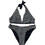 Losan Bikini Set Τριγωνάκι Μαύρο Λευκό LWMAP0601-26003