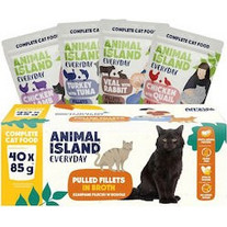 Animal Island Everyday Adult with Meat Fillets in Broth 40x85gr