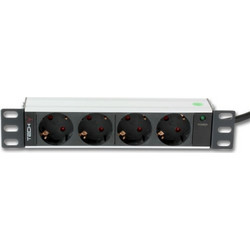 Techly 100464 Πολύπριζο για Καμπίνες Rack