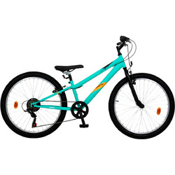 Orient Bikes Bro 2026 Παιδικό Mountain Bike 24" με 7 Ταχύτητες Τιρκουάζ