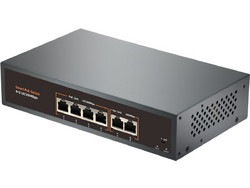 Amarad HT42 Unmanaged L2 Switch με 4 Θύρες Ethernet 100Mbps και 2 SFP θύρες