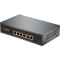 Amarad HT42 Unmanaged L2 Switch με 4 Θύρες Ethernet 100Mbps και 2 SFP θύρες