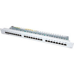 Value 26.99.0329 Ethernet Patch Panel Rack 19" 24 Θυρών Cat.5e Shielded