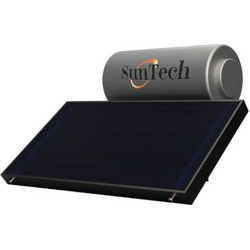 Suntech 141560033 Ηλιακός Θερμοσίφωνας 160lt 2.5m² Glass Τριπλής Ενέργειας Χαμηλού Ύψους