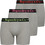 Superdry Ανδρικά Μποξεράκια Σετ 3Pack Γκρι M3110480A-O3E