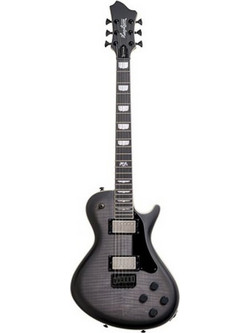 Hagstrom Krona Ηλεκτρική Κιθάρα Single Cut με Μαγνήτες HH Burnt Charcoal