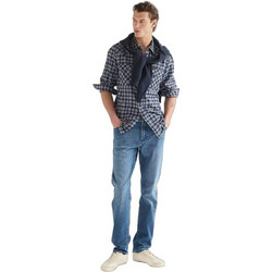 Wrangler Redford Ανδρικό Τζιν Παντελόνι Ελαστικό Κανονική Εφαρμογή Μπλε 112388215