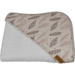 Bebe Stars Boho Βρεφικό Μπουρνούζι Κάπα Λευκό Εκρού 75x80cm