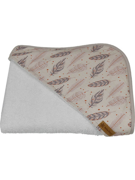 Bebe Stars Boho Βρεφικό Μπουρνούζι Κάπα Λευκό Εκρού 75x80cm