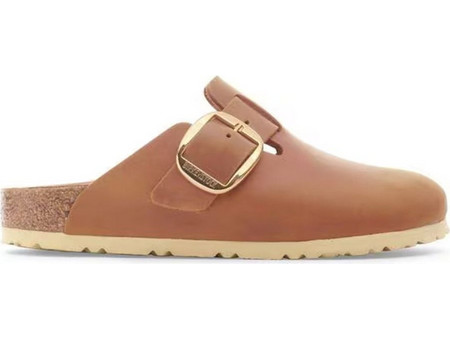 Birkenstock Σαμπώ Boston Big Buckle Cognac1030394