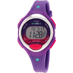 Timex Ironman Essential Ψηφιακό Γυναικείο Ρολόι Χρονογράφος με Μωβ Λουράκι TW5M60500