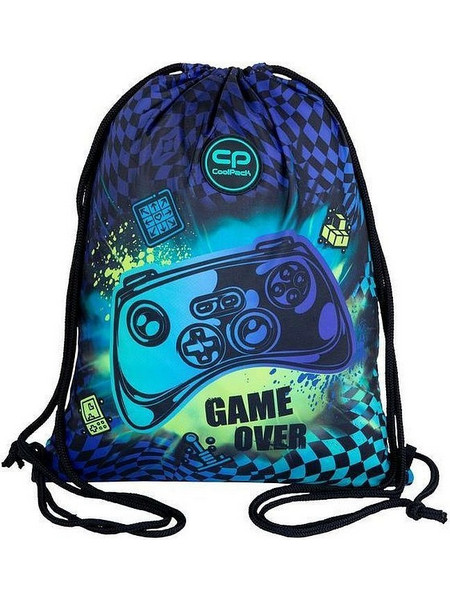 CoolPack Gamer Chess Παιδική Τσάντα Πλάτης Γυμναστηρίου Μπλε F159964