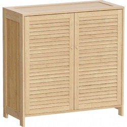 HOMCOM Παπουτσοθήκη Bamboo Φυσικό Χρώμα M80xΠ35xΥ80cm 837-716V00ND