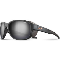 Julbo MONTEBIANCO2 Ανδρικά Γυαλιά Ηλίου Τετράγωνα Κοκάλινα Μαύρα με Μαύρο Φακό