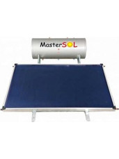 Mastersol MSG-H-120-15T Ηλιακός Θερμοσίφωνας 120lt 1.5m² Glass Τριπλής Ενέργειας Οριζόντιος