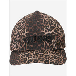 Guess Γυναικείο Καπέλο Jockey Υφασμάτινο Καφέ AW5613COT01-BRM