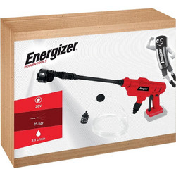 Energizer 3WSG01 Πλυστικό Μηχάνημα Μπαταρίας 25bar Ζεστού Νερού