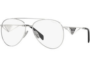Prada PR73ZS-1BC08N Ανδρικός Σκελετός Γυαλιών Οράσεως Μεταλλικός Ασημί