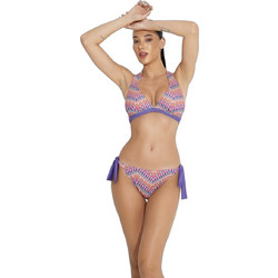 Bluepoint Indiana Bikini Slip Μωβ Κοραλί 260650029-11