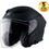 Axor Kylo SC Matt Black Κράνος Μηχανής Jet 1500gr