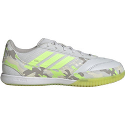 Adidas Top Sala Competition IN KJ8567 Ποδοσφαιρικά Παπούτσια Σάλας Λευκά Lime