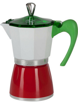 Ηλεκτρικό Μπρίκι Espresso 1Cups Πολύχρωμο