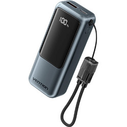 Vention FKOH0 Power Bank 10000mAh 22.5W με Θύρα USB-A & Θύρα USB-C Grey