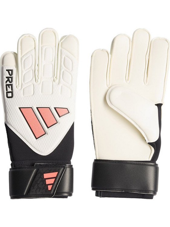 Adidas Predator Match Γάντια Τερματοφύλακα Λευκά Μαύρα KE9700