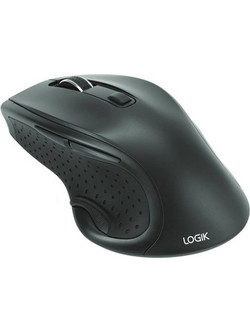 Logik yper Scroll Ασύρματο Ποντίκι Black